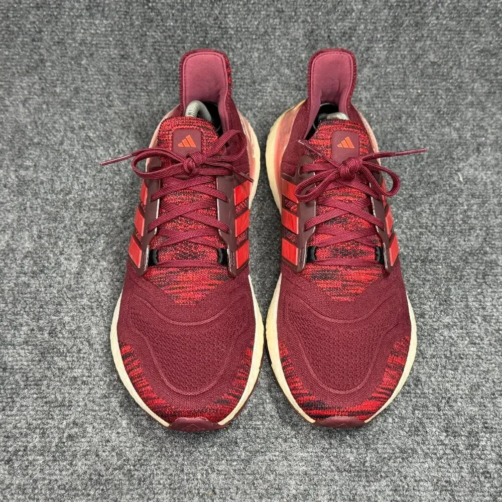 Adidas Ultraboost 22 Running Shoes Men's Size 10.5 Shadow Red Better Scarlet Run